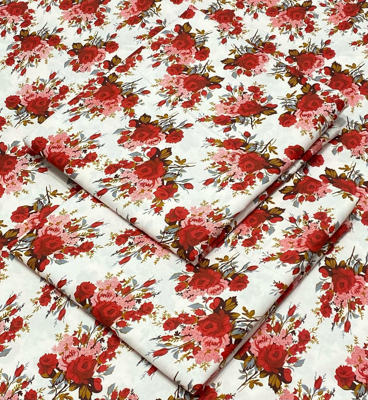 FLORAL PRINTED 2PC D-44