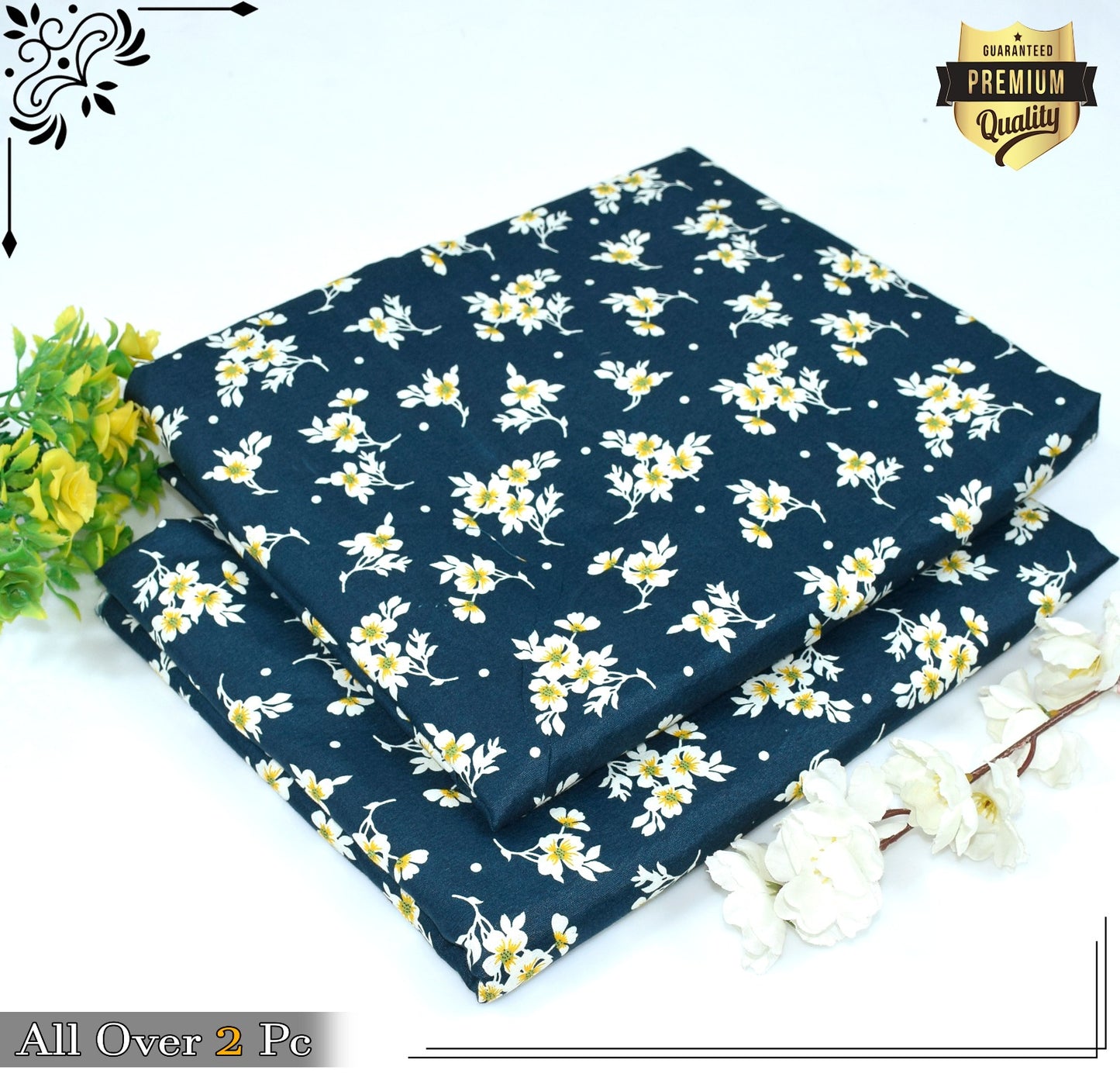 FLORAL PRINTED 2PC D-133