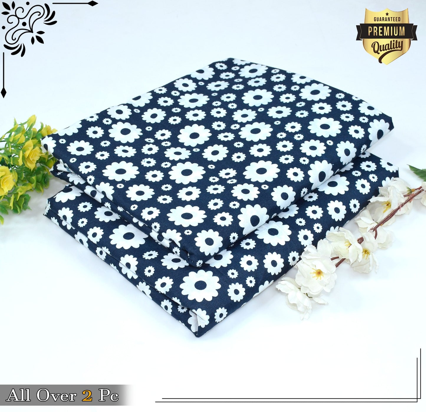 FLORAL PRINTED 2PC D-130