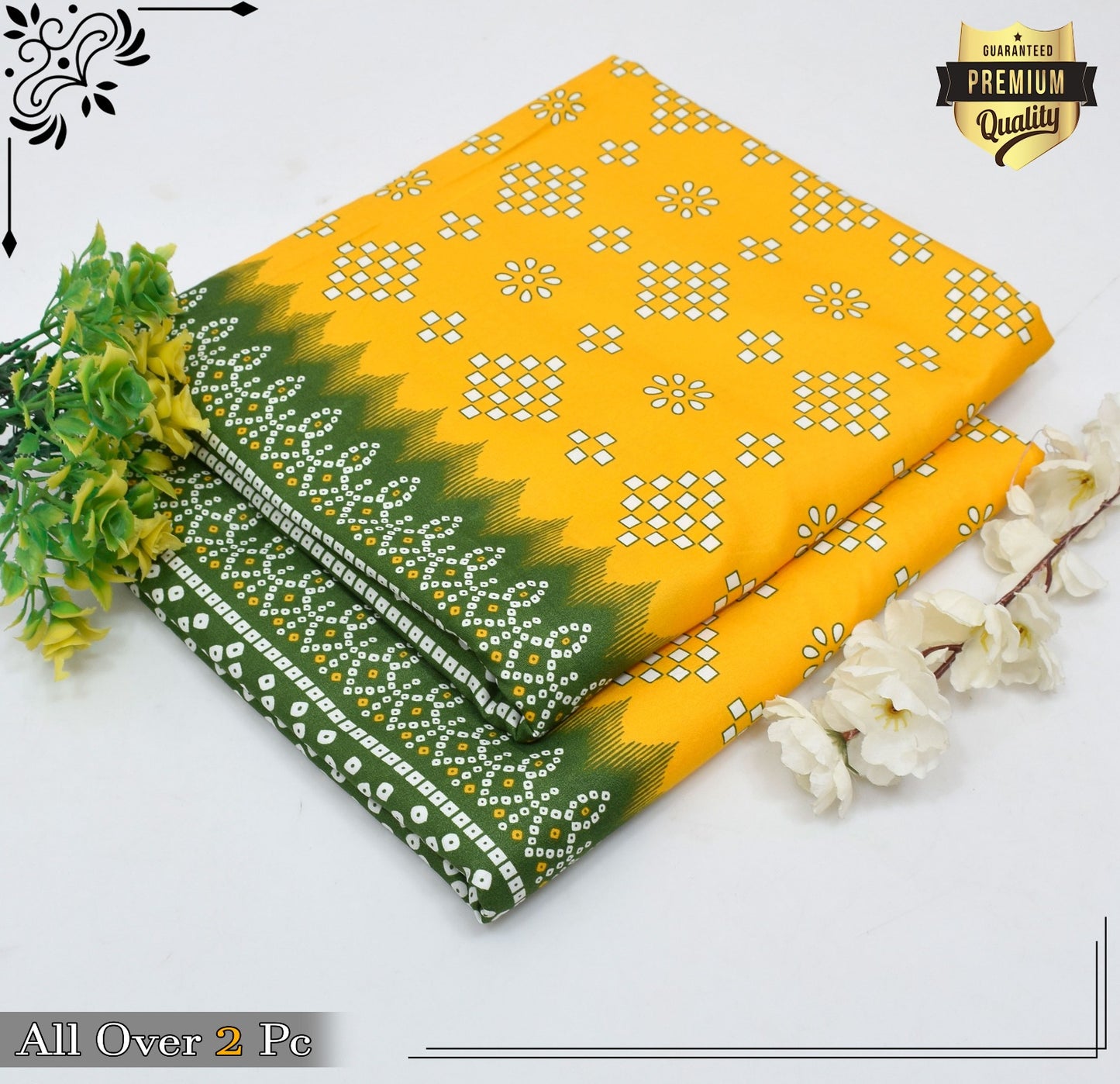 FLORAL PRINTED 2PC D-125