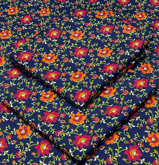 FLORAL PRINTED 2PC D-50