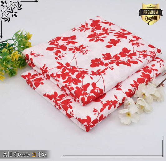 FLORAL PRINTED 2PC D-106