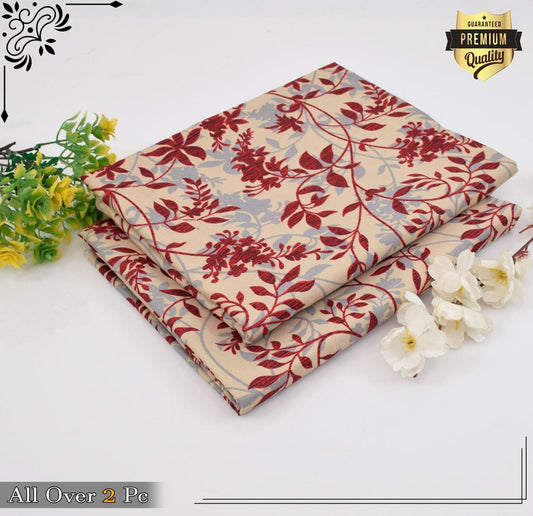 FLORAL PRINTED 2PC D-108