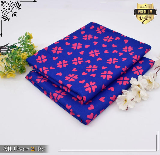 FLORAL PRINTED 2PC D-116