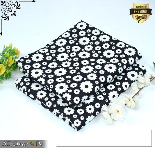 FLORAL PRINTED 2PC D-129